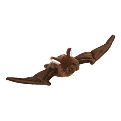 Aurora, 31356, Mini Flopsie Fledermaus,20cm, Plüschtier, braun