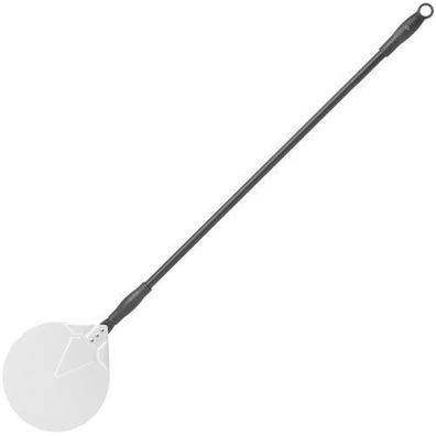 Pizzaschaufel mit beweglichem Griff, Aluminium, Ø 230 mm, 1200 mm, Hendi 617151