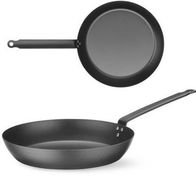 Bratpfanne für alle Herdarten, aus Kohlenstoffstahl, Durchmesser 264 mm
