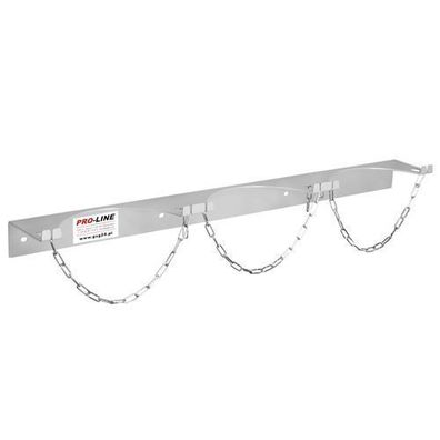 Wandhalterung für 3 Gasflaschen, max. Flaschendurchmesser 250 mm PRO-LINE