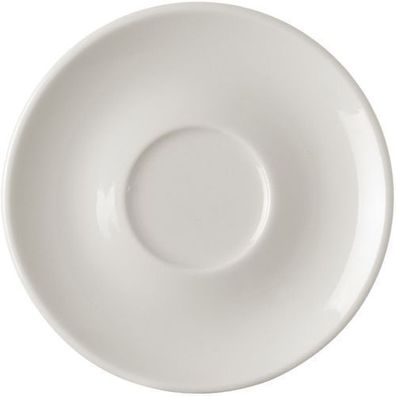 Tasse mit Untertasse, Durchmesser 150 mm - 6er-Set