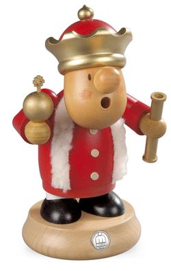 Räucherfigur Räuchermann Müllerchen König (BxH):11x16cm NEU Räuchermann Schnee
