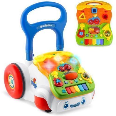Lern-Lauflernhilfe mit Musik 2 in 1 RK-744 Ricokids weiß