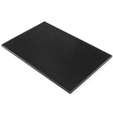 Gummi-Barkeepermatte für Bargläser 45,3 x 30,5 cm - Hendi 597972