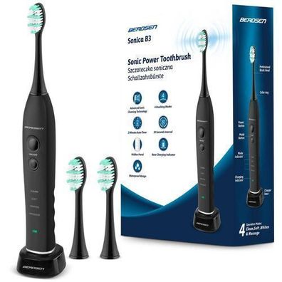 Sonica B3 schwarze Schallzahnbürste