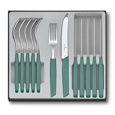 Modern, Besteckset (Tomatenmesser), 12tlg, 11cm, sage