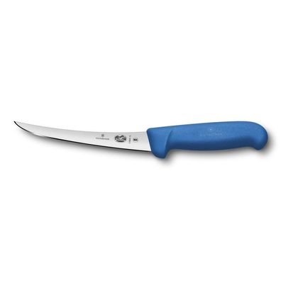 Fibrox, Ausbeinmesser, 15cm, gerade, blau, Blister