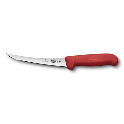 Fibrox, Ausbeinmesser, 15cm, gerade, rot, Blister