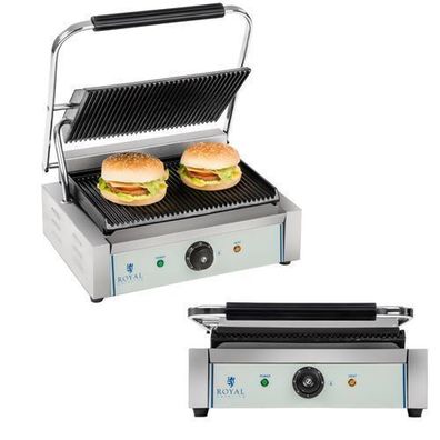 PANINI doppelseitiger gerillter Kontaktgrill