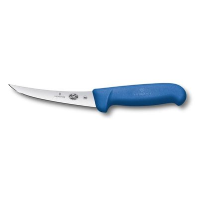 Fibrox, Ausbeinmesser, 12cm, gerade, blau, Blister
