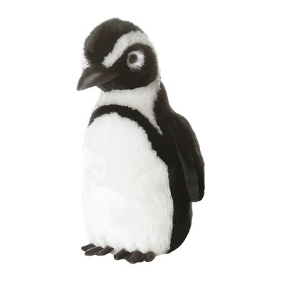 Aurora World 31162 - Mini Flopsies - Sphen Pinguin, Plüschtier, 8 Zoll, schwarz/weiß