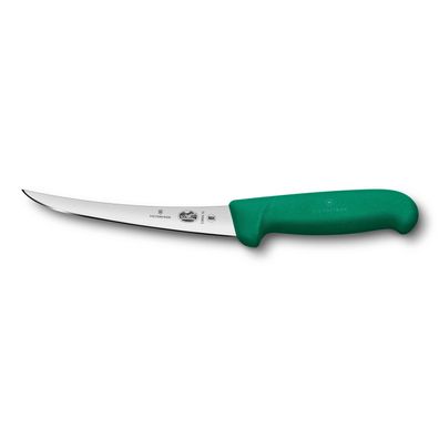 Fibrox, Ausbeinmesser, 15cm, gerade, grün, Blister