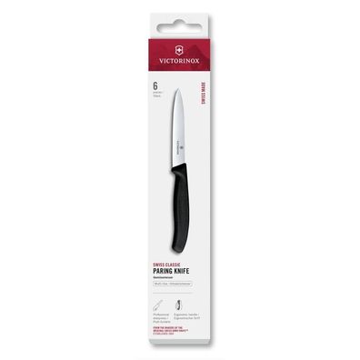 Gemüsemesser 10cm Faltschachtel Schwarz