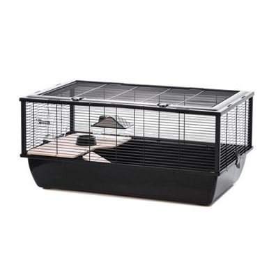 INTER-ZOO Bob Holz schwarz 780x480x360