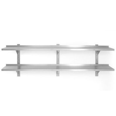 Doppeltes verstellbares Hängeregal 140 cm - Hendi 811740