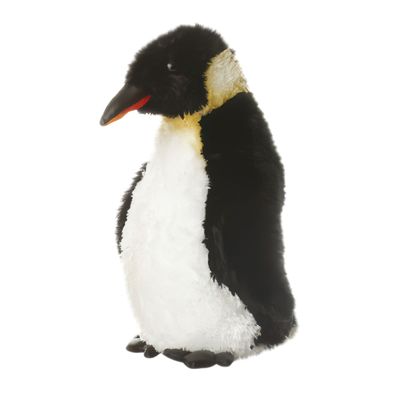 Aurora, 31194, Mini Flopsie Emperor Pinguin, 20cm, lüschtier, schwarz/weiß
