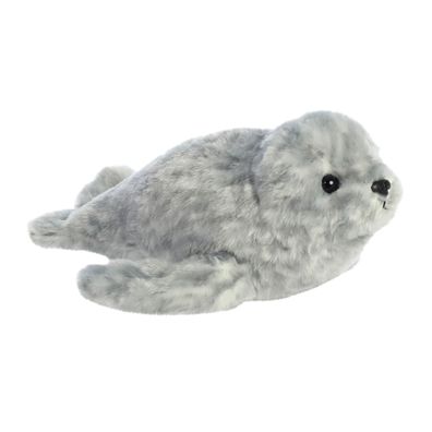 Aurora, 31720, Mini Flopsie Seehund, 20cm, Plüschtier, grau