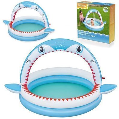Aufblasbarer Pool mit Sprinkler, 163 x 127 x 92 cm, Bestway 53157