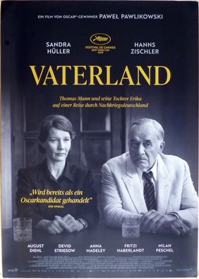 Vaterland - Original Kinoplakat A1 - Hauptmotiv - H. Zischler, S. Hüller - Filmposter