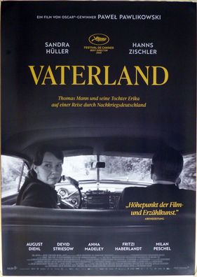 Vaterland - Original Kinoplakat A0 - Rückspiegel - H. Zischler S. Hüller - Filmposter