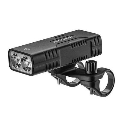 850-lm-Fahrradfrontlicht mit Powerbank-Funktion + USB-C-Kabel