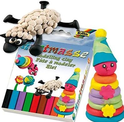 Folia 261009 Knetmasse 10 Stangen 220g