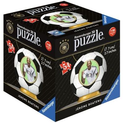 Ravensburger - 3D Puzzle 54 Ball Jerome Boateng DFB Player - Ravensburger 11927 - (Pu