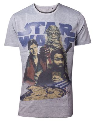 Star Wars - Han Solo 3 Is A Crowd Men's T-shirt - Difuzed TS14