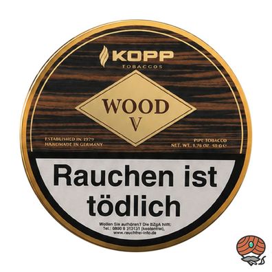 Kopp WOOD V Pfeifentabak 50g Dose