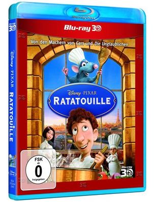 Ratatouille (3D & 2D Blu-ray) - Disney BGY0133304 - (Blu-ray Video / Animation)