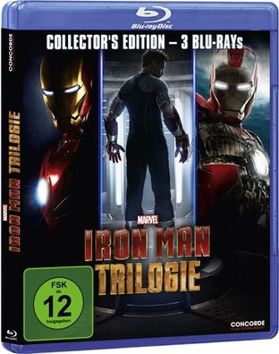 Iron Man Trilogie (Blu-ray) - Sony Music 3988 - (Blu-ray Video / Action)