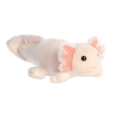 Aurora World Aurora, 31861, Mini Flopsie Axel Axolotl, 20,5cm, Eco-Friendly Plüschtie