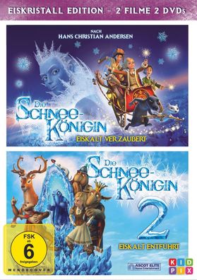 Die Schneekönigin 1 & 2 - Elite Film 5980586 - (DVD Video / Kinderfilm)