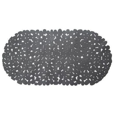 Rutschfeste Badewannenmatte, grau, 68 x 34 cm