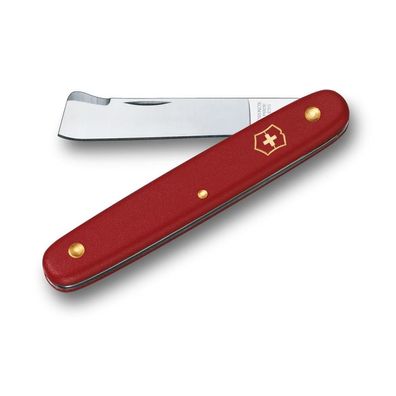 Okuliermesser Kombi, rot, Blister