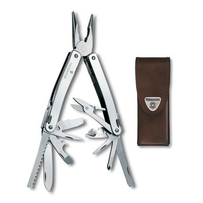 Swiss Tool Spirit X, silber, Blister