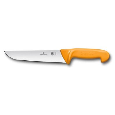 Swibo, Schlachtmesser, 29cm, gerade, orange, SB-Hülle