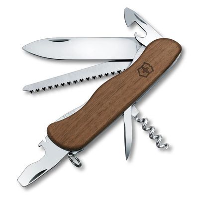 Victorinox Taschenmesser Forester Wood 111mm Nußbaumholz Blister