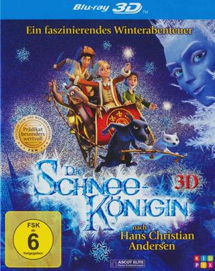 Die Schneekönigin (3D Blu-ray) - Elite Film 5950448 - (Blu-ray