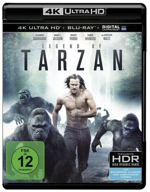 Legend of Tarzan (Ultra HD Blu-ray & Blu-ray) - Universal Pictures 1000617647 - (Ultr