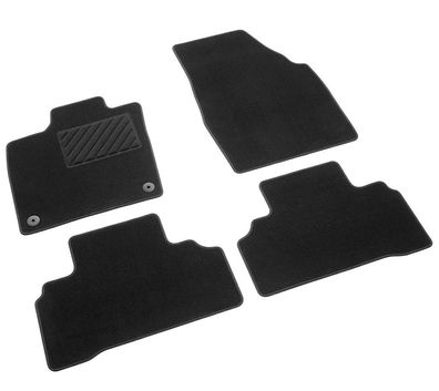 Original VW Textilfußmatten Plus Stoffmatten Fußmatten Velours Matten 2FA061404WGK