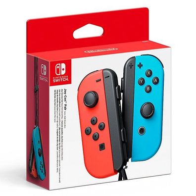 Joy-Con 2er-Set (neon-rot/neon-blau) - Nintendo 2510166 - (Nintendo Switch Hardware