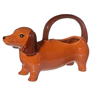 Sass & Belle, Gießkanne, Hundegießkanne, Hundemotiv, Dackel,