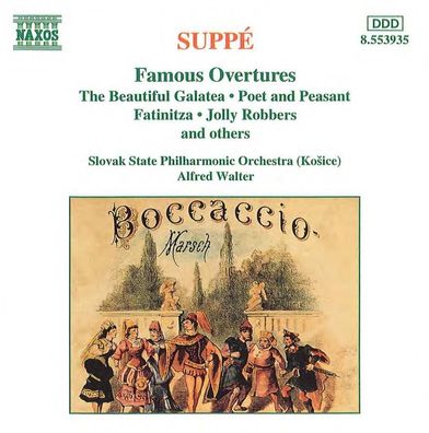 Franz von Suppe (1819-1895): Ouvertüren - Naxos 0730099493529