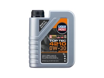 LIQUI MOLY Motoröl "Top Tec 4210" SAE 0W-30, Synthese