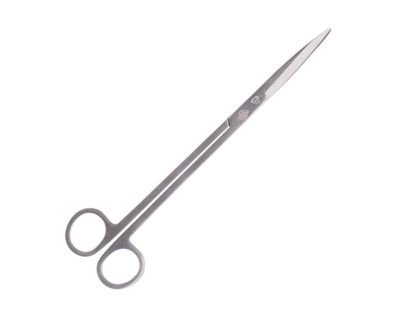 NatureHolic Scaping Scissors straight silver - 22cm silberne Pflanzenschere