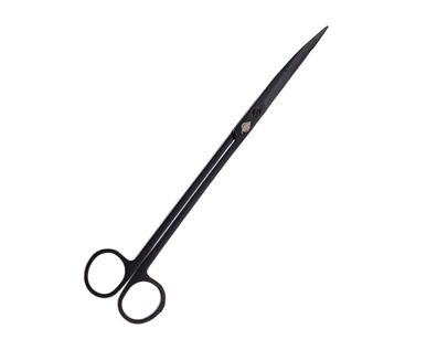 NatureHolic Scaping Scissors straight black - 25cm schwarze Pflanzenschere