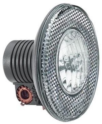 Halogen-Scheinwerfer b&m Basic N2 rund für Nabendynamo Typ II