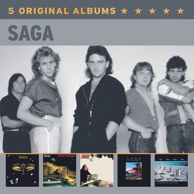 Saga: 5 Original Albums Vol.2 - Polydor 4748269 - (CD / #)