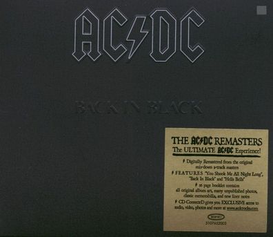 AC/DC: Back In Black - Epic 5107652 - (CD / B)